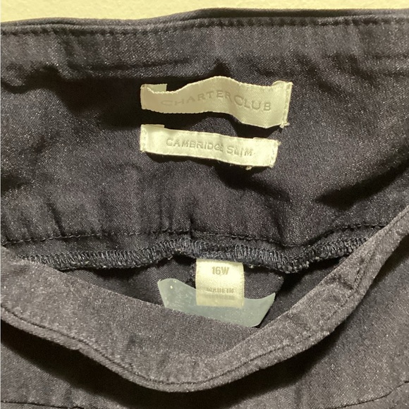 Cambridge Club Slim Pants- Sz: 16W - Picture 6 of 7